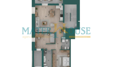 Raffinato Trilocale in Classe A4 in Via Gravina