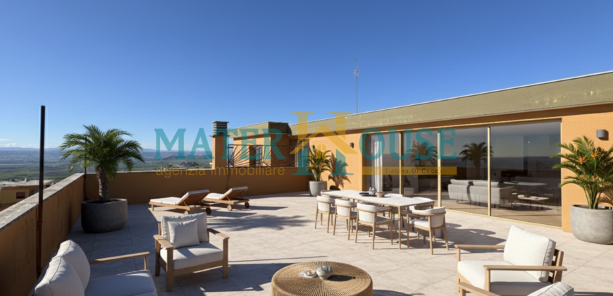 Appartamento con terrazzo panoramico