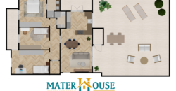 Appartamento con terrazzo panoramico